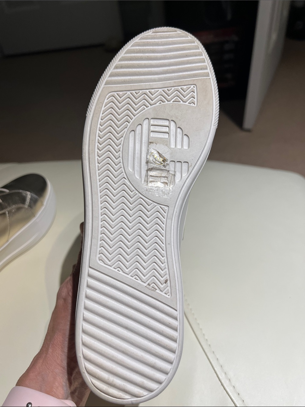 Carvela Gold Sneakers - Picture 5 of 5